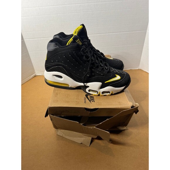 CLEAN Nike size 9 Air Max Griffey 2 II Tour Yellow shoes 2011 - Picture 6 of 8